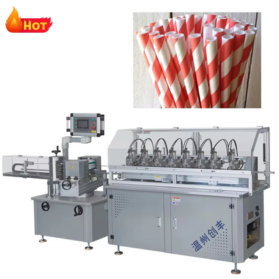 Juice Shop Dedicated Hygienic Paper Straw Production Line  Paper Straw Making Machine With CE Certification for Juice Drinking