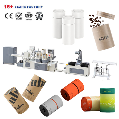 Cylinder Box Making Machine Paper Tube Machine Round Gift Box Can Round Paper Packaging Box Making Machine