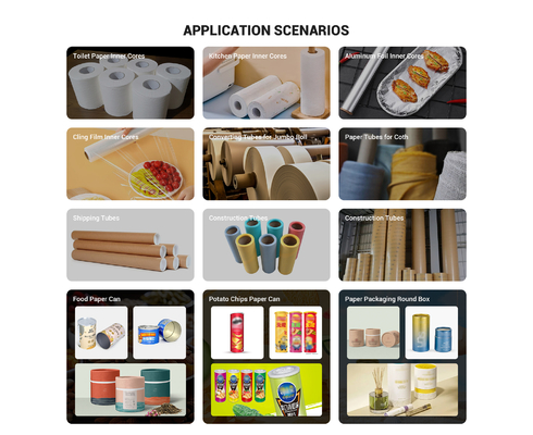 Cylinder Box Making Machine Paper Tube Machine Round Gift Box Can Round Paper Packaging Box Making Machine
