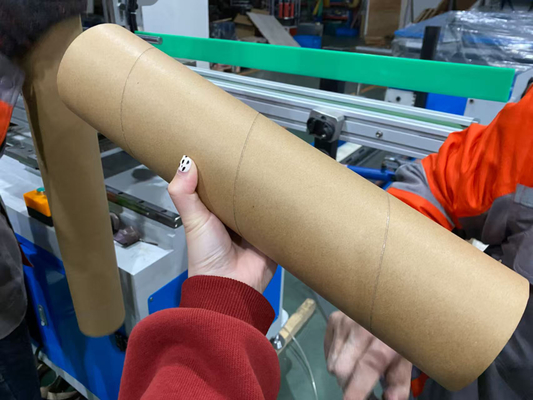Automatic Kraft Paper Tube Making Machine Paper Core Making Setup Machine Paper Winding Rolling Core Making Machine