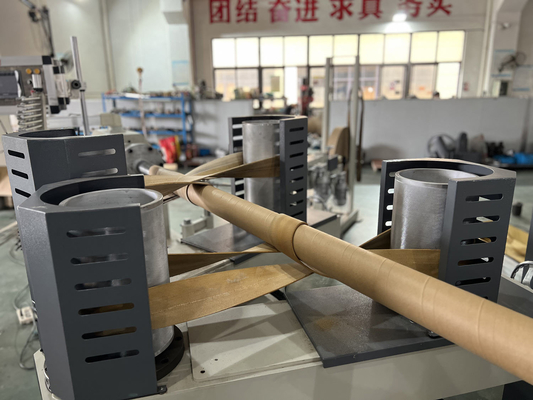 High Output CE Certified Paper Tube Core Winding Machine with PLC Control System