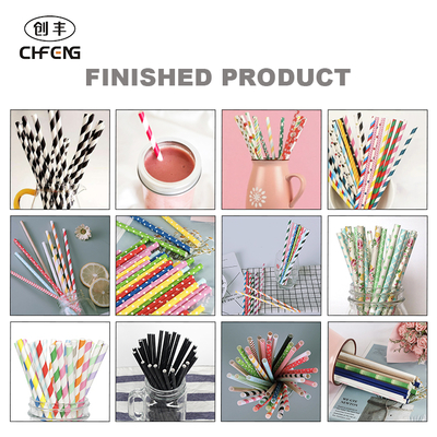 Environment Friendly Automatic High Speed Multi-blades Cutting Paper Drinking Straw Making Machine