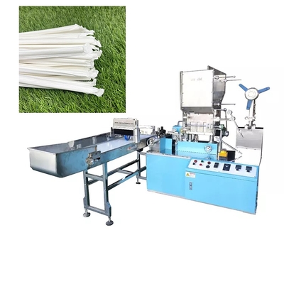 High Speed Multi-cutters Drinking Straw Single Piece Wrapping Automatic Line Paper Packing Machine