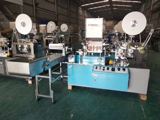 High Speed Multi-cutters Drinking Straw Single Piece Wrapping Automatic Line Paper Packing Machine