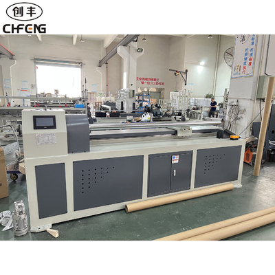 High-Speed Automatic Paper Tube Core Cutting Machine for Textile & Packaging Industries