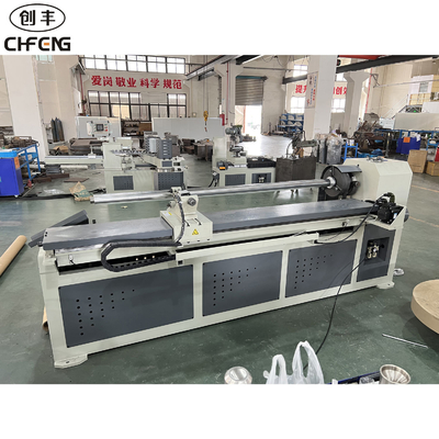 High-Speed Automatic Paper Tube Core Cutting Machine for Textile & Packaging Industries