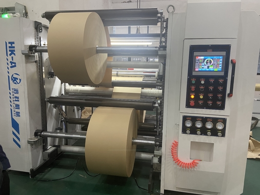 Automatic Slitter Rewinder for Paper Straw with Duplex Rewind