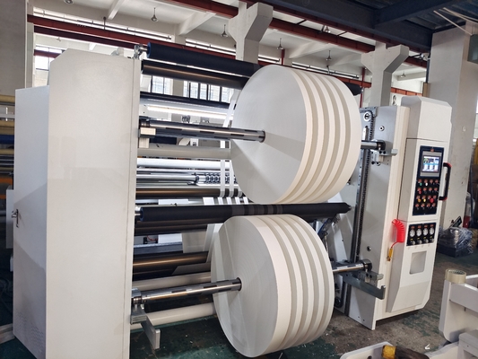 Automatic Slitter Rewinder for Paper Straw with Duplex Rewind