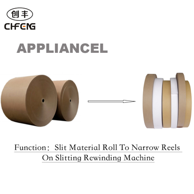 PLC Controlled Paper Slitting and Rewinding Machine Paper Slitter Rewinder Video Technical Support CE