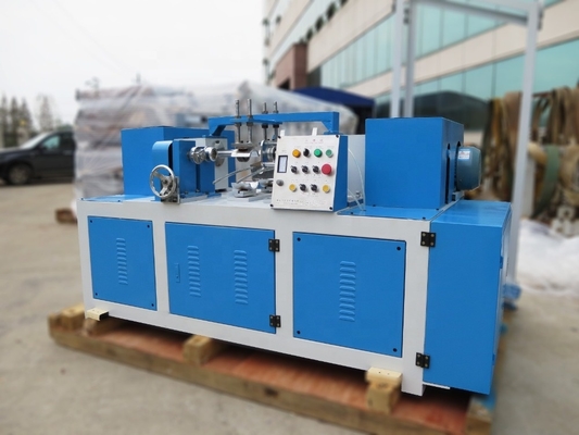POY DTY Paper Tube Tube Core Curling Notching Grooving Machine Core Yarn 30 Pcs/min Production Capacity