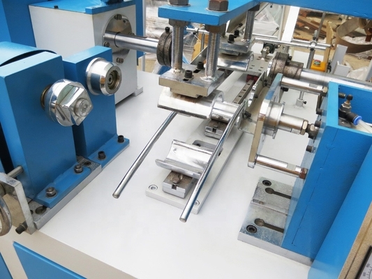POY DTY Paper Tube Tube Core Curling Notching Grooving Machine Core Yarn 30 Pcs/min Production Capacity