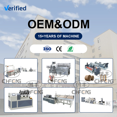Single Color Printer for Paper Tube Core Production